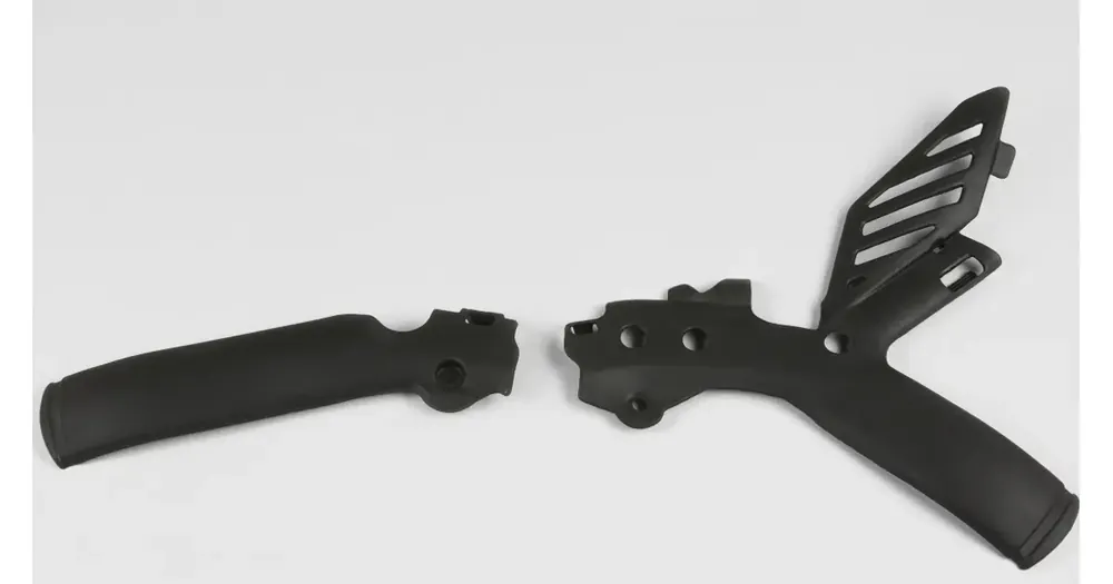 UFO Plast mustat sivusuojat KTM SX / SX-F / EXC / EXC-F 07-11 Merkkituote