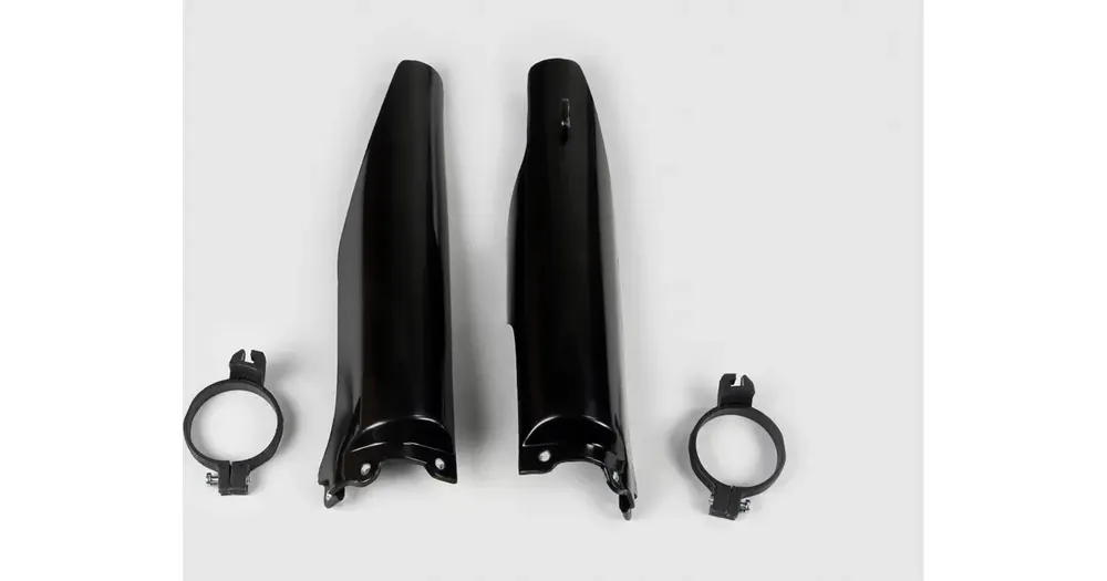 Edullinen Iskunvaimentimen suojat mustat UFO Plast Kawasaki KX / KXF 04-08