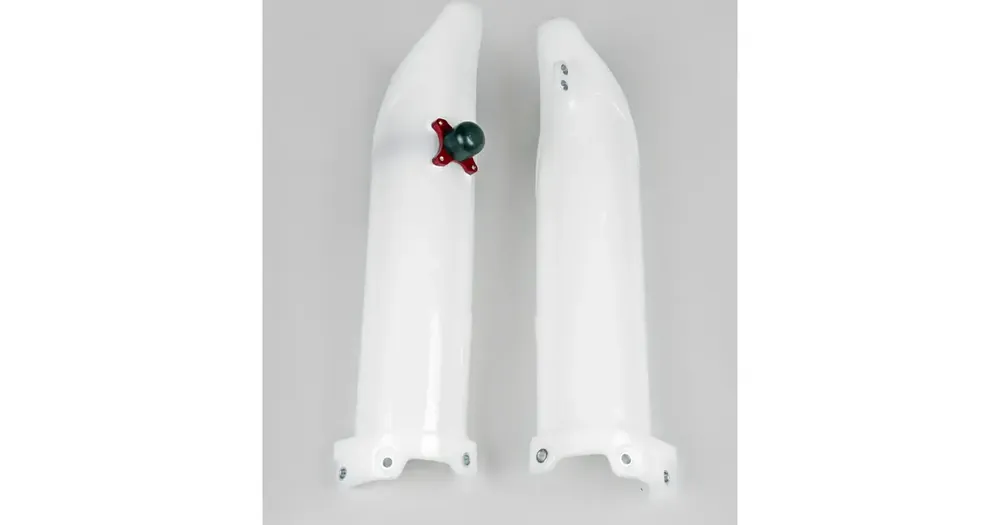 Alennettu Hinta UFO Plast Neutral Forks Guards Kawasaki KXF 250 / 450 09-12
