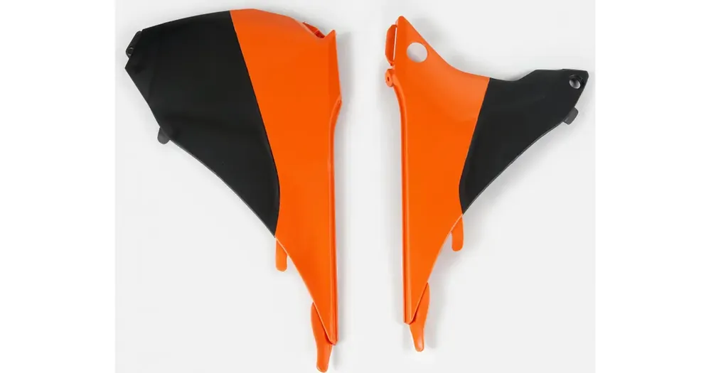 Edullinen Hinta Käsinsuojat oranssi-musta UFO Plast Ktm EXC / EXC-F 14-16
