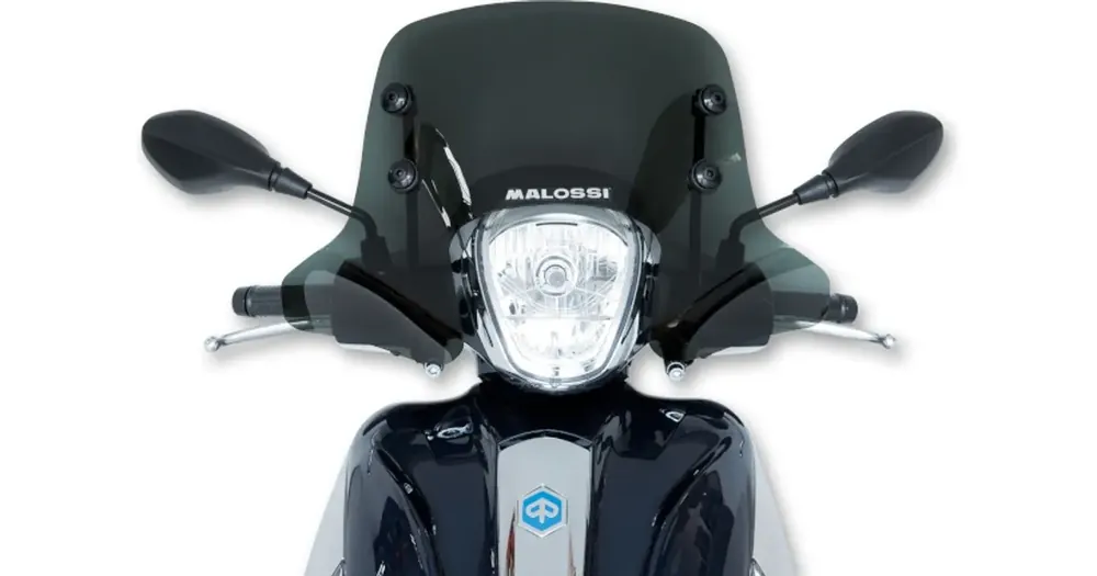 Turvallinen Maksu Tuulilasi, tummennettu, Malossi Sport, Piaggio Medley 125-150 ie 4T LC Euro4 16-19