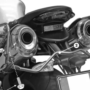 Eniten Myyty Kappa sivulaukkuteline Triumph Street Triple 675