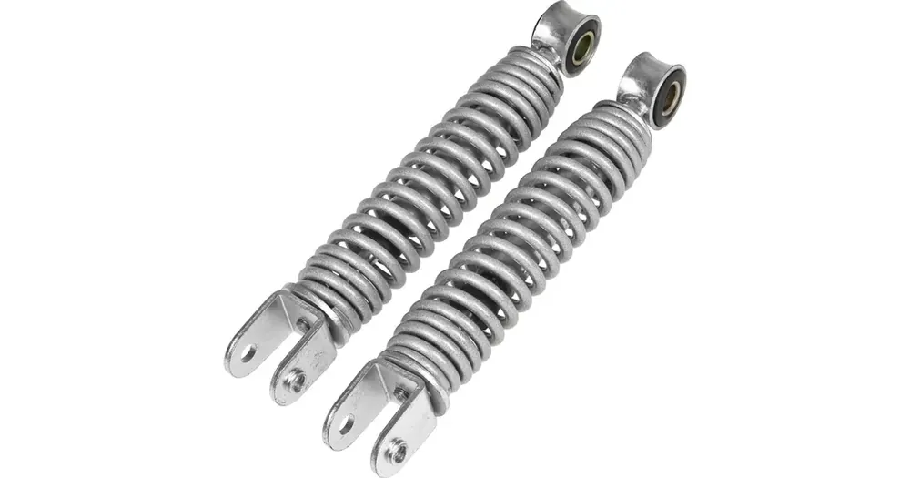 Tarjoushinta Takaiskunvaimentimet taakse 2kpl Tec, hopea, Yamaha PW 50