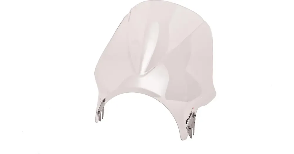 Tilaa Nyt Universaali tuulilasi, läpinäkyvä, 355x315mm, kaksipistekiinnitys sivulta, Puig 1482W Windy