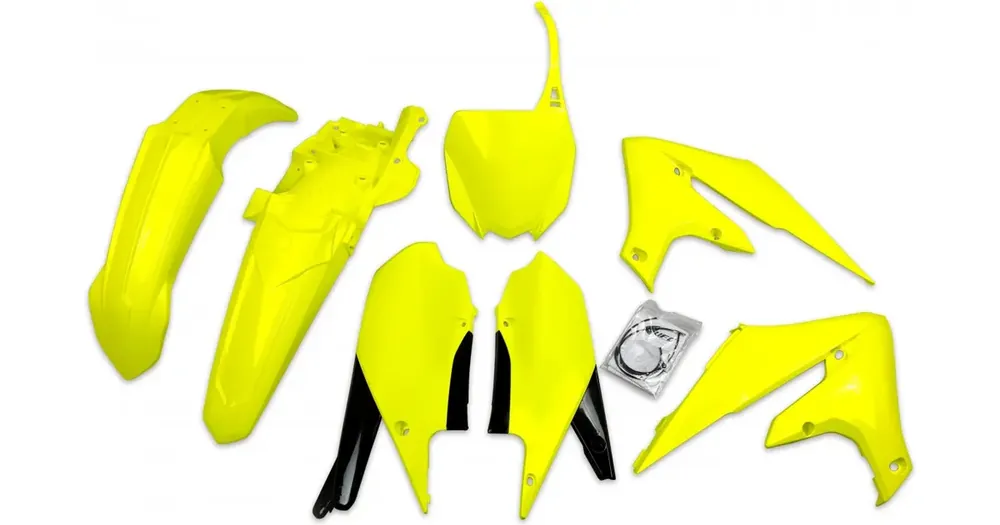 Alennus UFO Plast korpuksen suojasarja keltainen fluo Yamaha YZF 250 / 450