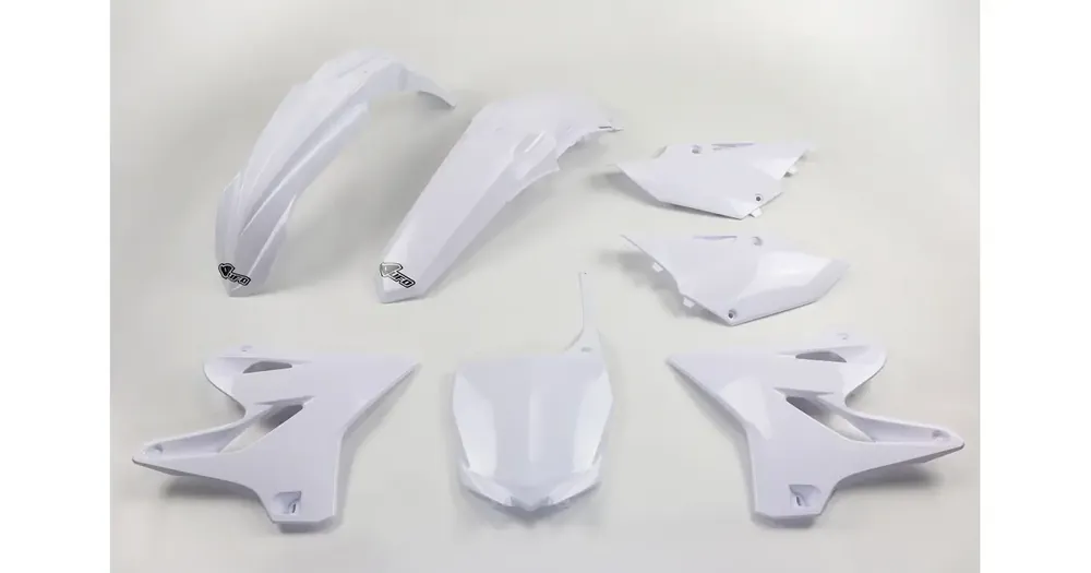 Kausialennus UFO Plast korpusosien sarja valkoinen Yamaha YZF 125 / 250 15-
