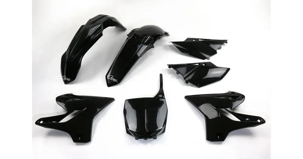 Bestseller UFO Plast korpusosien sarja musta Yamaha YZF 125 / 250 15-