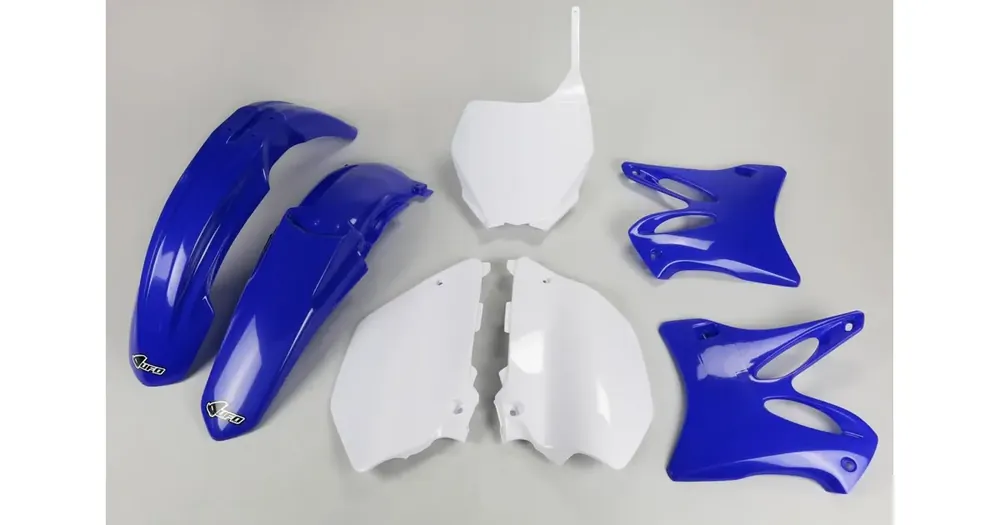 Älä Missaa UFO Plast sinivalkoinen korisarja Yamaha YZ 125 / 250 06-14