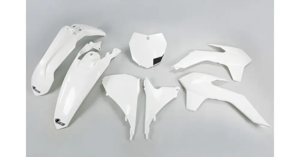 Alennus UFO Plast korpusosien valkoinen sarja KTM SX / SX-F 13-15