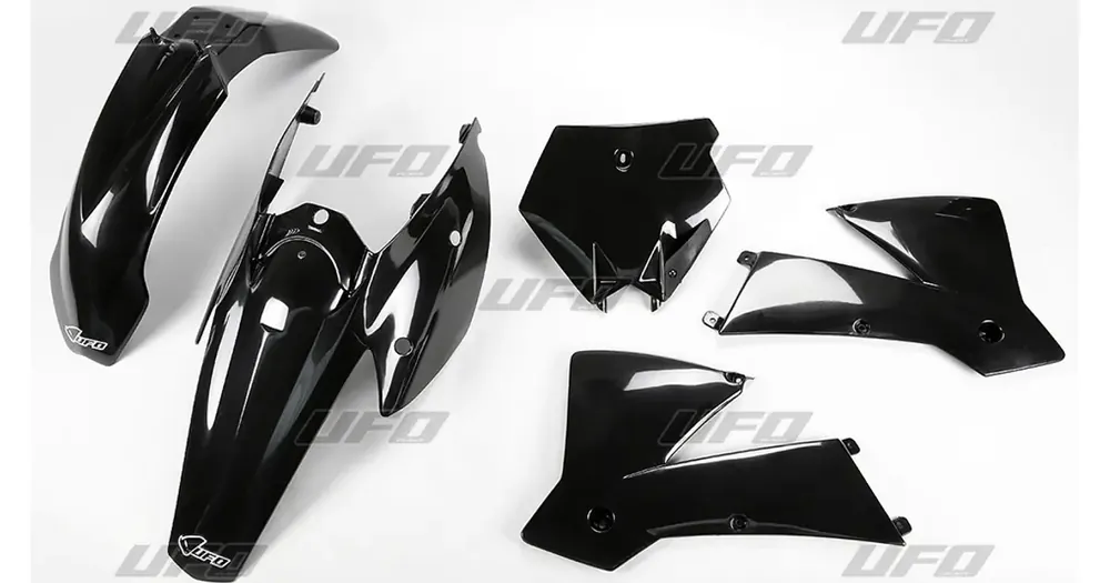 Edullinen Hinta UFO Plast mustasarja musta KTM SX / EXC 03-04