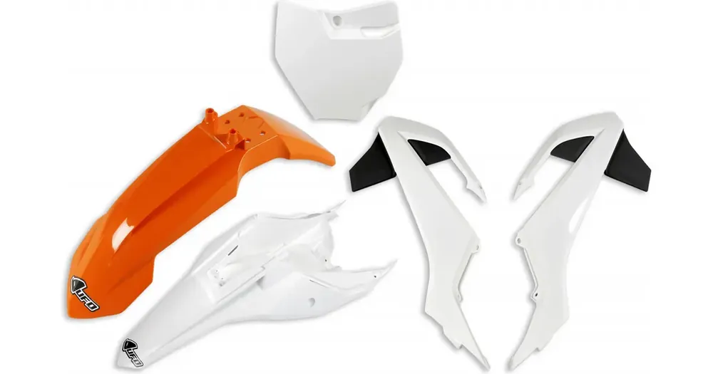Korkea Laatu Korumme korjaussarja valkoinen-oranssi UFO Plast KTM SX 65 16-