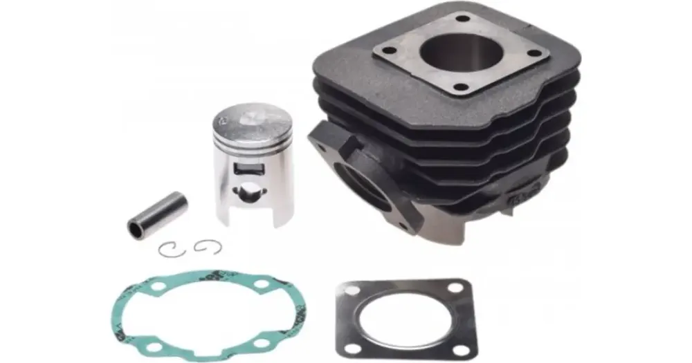 Sylinterisarja, täydellinen, 39.00mm, 50cc, WM Motor Honda AF27 / AF28 Ilmainen Palautus