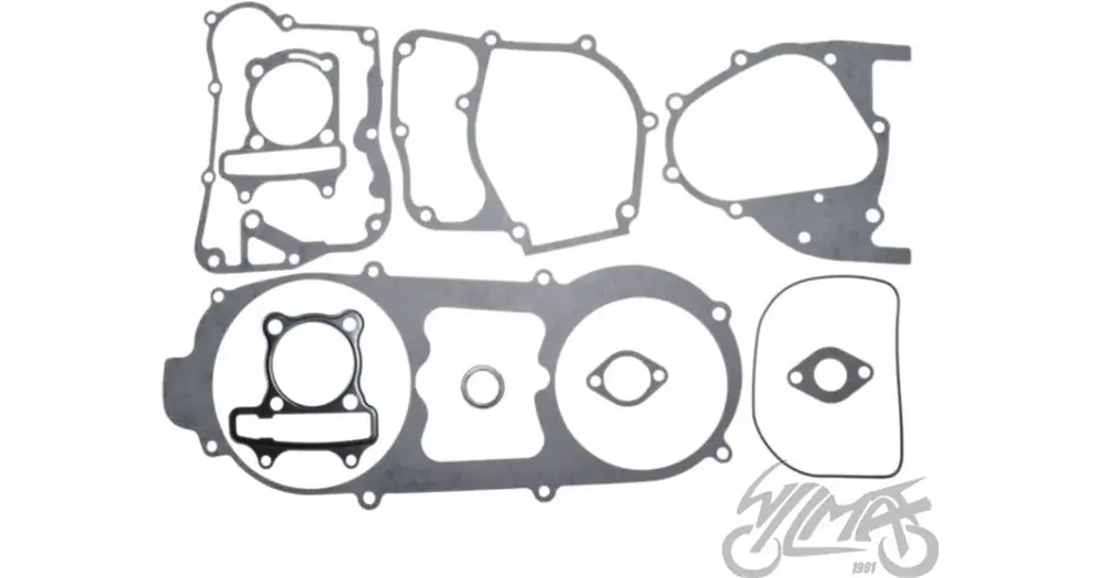 Ilmainen Palautus Moottorin tiivistesarja, versio B, 57,40 mm 150cc 152QMI/157QMJ (GY6 125-150) 4T