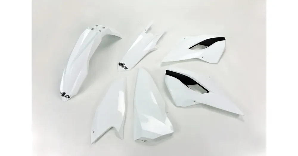 Koripaneelisarja valkoinen UFO Plast Husqvarna TC / FC / FE 14‘ Uusi Kokoelma