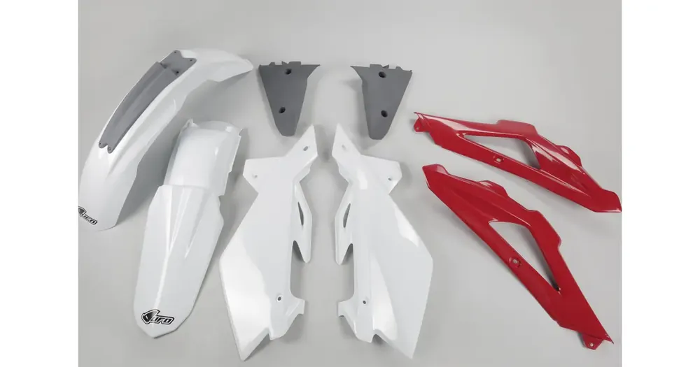 UFO Plast korasarja valko-punainen-laivastonsininen Husqvarna TC 125 / 250 05-07 Päivän Tarjous