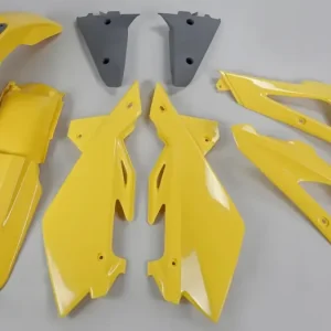 Viikonlopputarjous Korisarjan suojasarja keltainen-harmaa UFO Plast Husqvarna TC 125 / 250 05-07