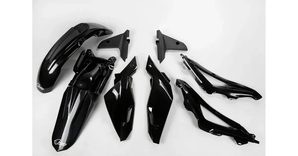 UFO Plast korpusosien musta sarja Husqvarna TC 125 / 250 11-13 Lähetetään Heti
