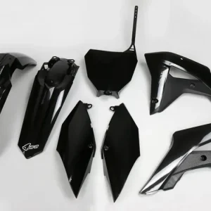 Alennettu Hinta UFO Plast mustasarja musta Honda CRF 250RX / 450RX