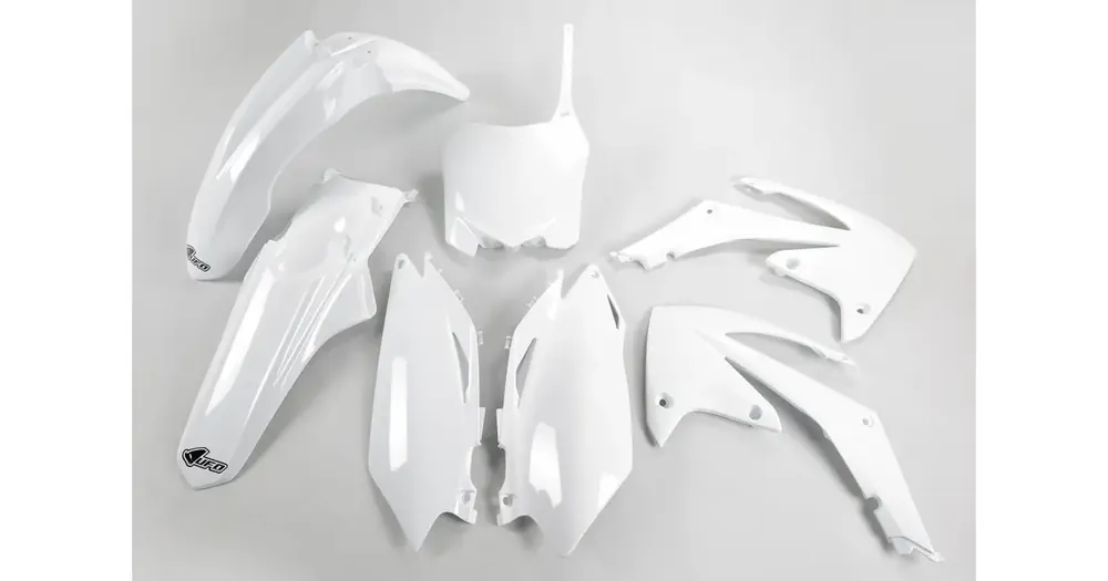 UFO Plast korpusosien sarja valkoinen Honda CRF 250R / 450R 09-10 Suosittu