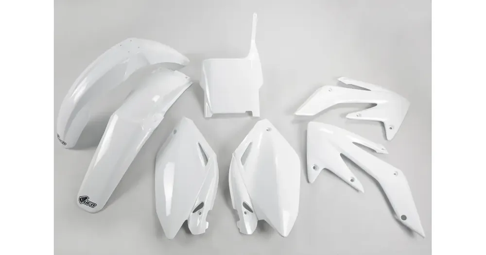 Korisarjan valkoinen UFO Plast Honda CRF 250 R 04-05 Ajankohtainen