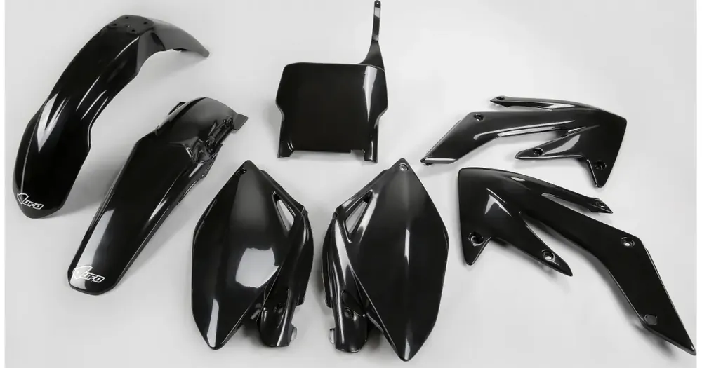 Alennus UFO Plast Black Body Fairing Kit Honda CRF 250 R 06-07