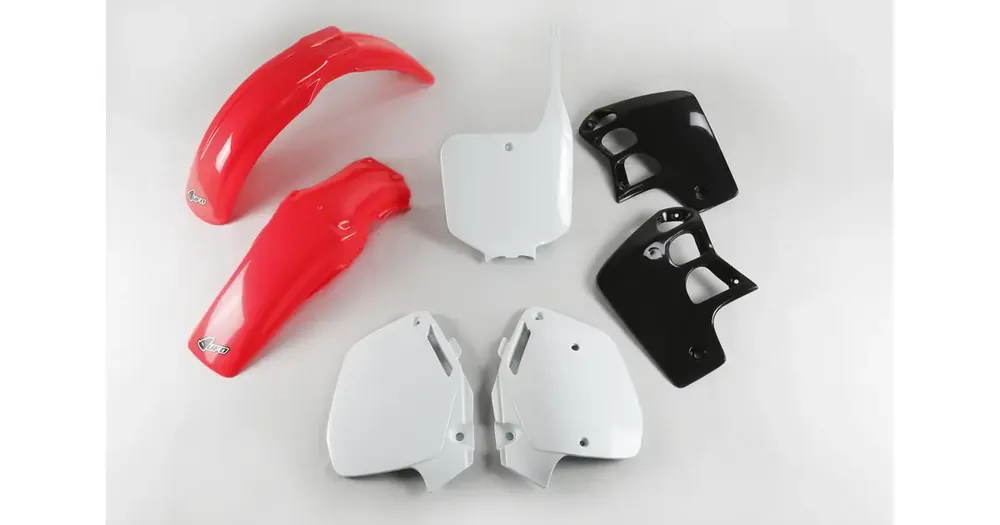 Löytö UFO Plast korisarja valko-musta-punainen Honda CR 500 95-00