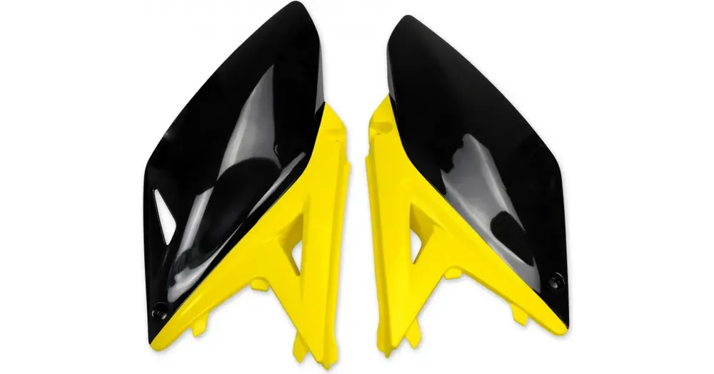 Ylä takakotelot sarja musta-keltainen UFO Plast Yamaha RMZ 250 10-18 Halpa Hinta