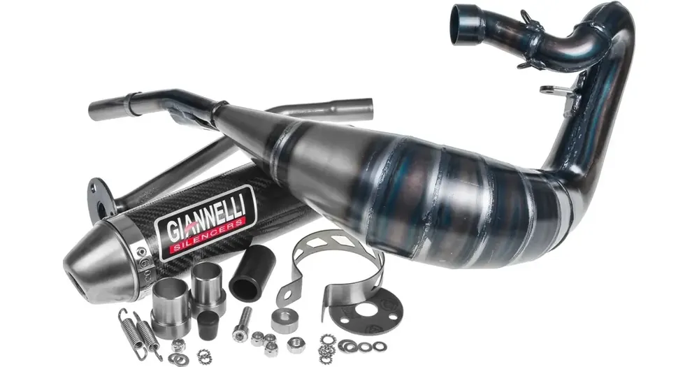 Giannelli Endfuro Carbon -äänenvaimennin, Beta RR 50 Enduro 17-20 / Beta RR 50 Motard 17-20 Tehdashinta