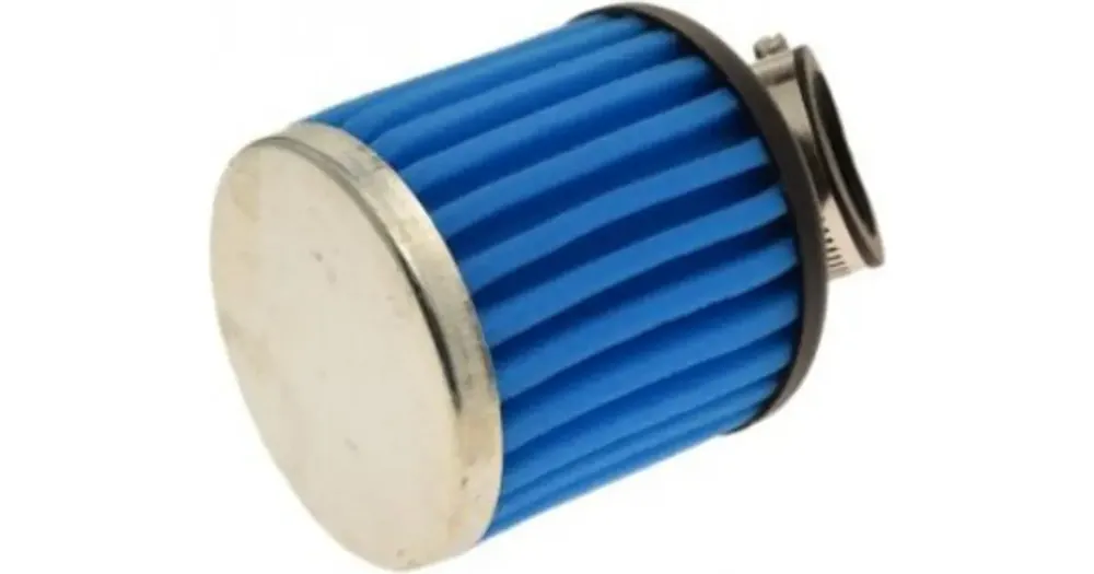 Rajoitettu Tarjous Ilmansuodatin, kartio, 32mm, 45° kulma, sininen, WM Motor