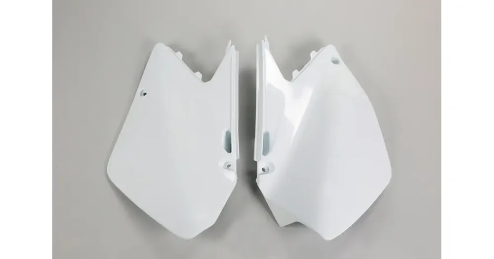 Poisto UFO Plast ylä takakatteet setti valkoinen Suzuki RM 125 / 250 06-