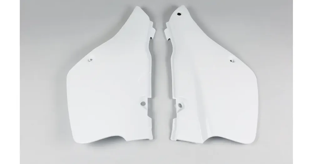 UFO Plast Suzuki RM 250 89-92 ylä takakatteet valkoinen sarja Pikatoimitus