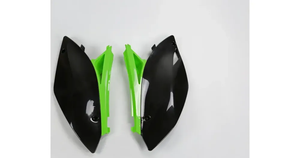 UFO Plast Takakansi Yläosat Musta-Vihreä Kawasaki KXF 250 09-12 Tilaa Nyt