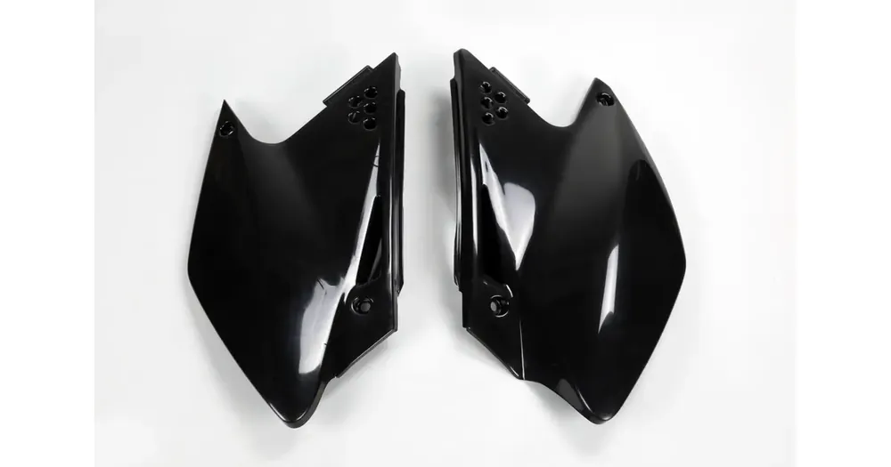 UFO Plast Takakansi Yläosa Komplekti Musta Kawasaki KXF 250 06-08 Ilmainen Palautus