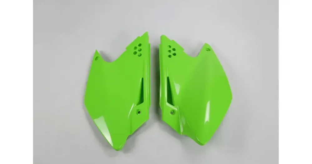 Alennus UFO Plast takakannet yläosa setti vihreä Kawasaki KXF 250 06-08