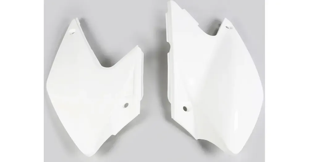 Ylä takaosan suojasarja valkoinen UFO Plast Kawasaki KXL 450R 08- Ilmainen Palautus