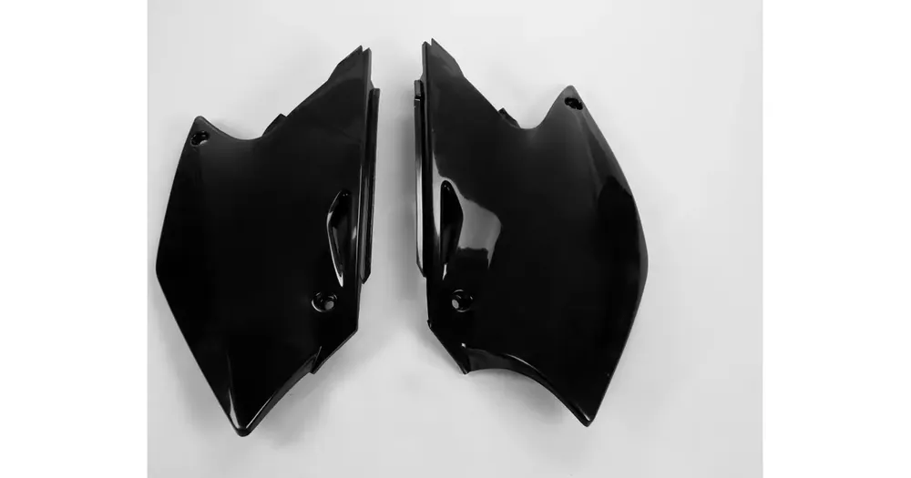 UFO Plast Kawasaki KX 250F 04-05 ylä takakatteiden sarja musta Vain Rajoitetun Ajan