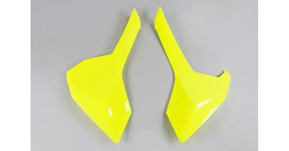 Uutuus Ylä takasuojasarja keltainen fluo UFO Plast Husqvarna TC / TE / TX / FC / FE 16-19