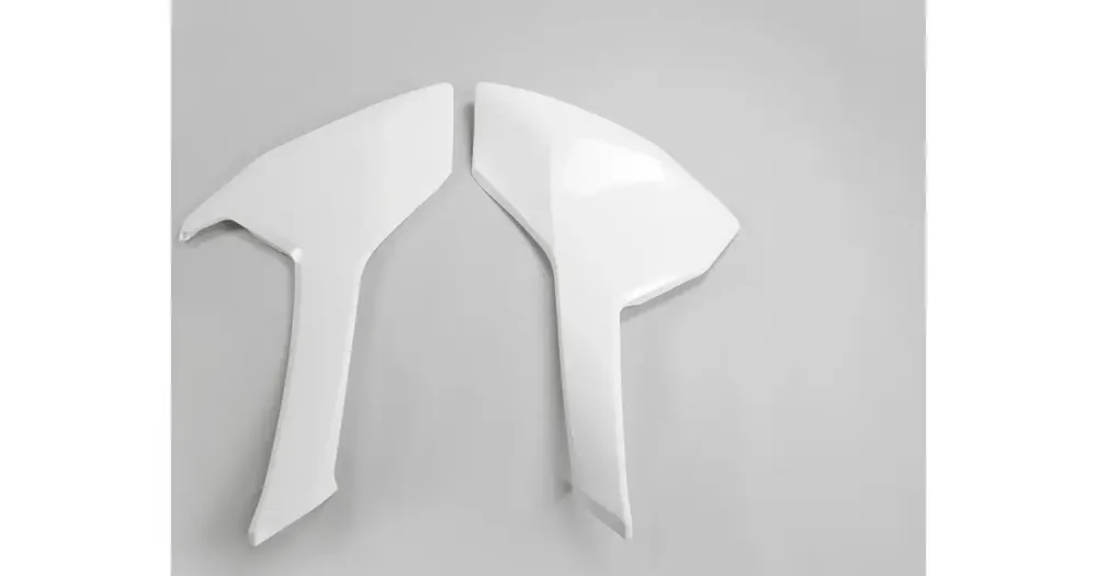 UFO Plast ylä takakatteet sarja valkoinen Husqvarna TC / TE / TX / FC / FE 16-19 Tarjoushinta