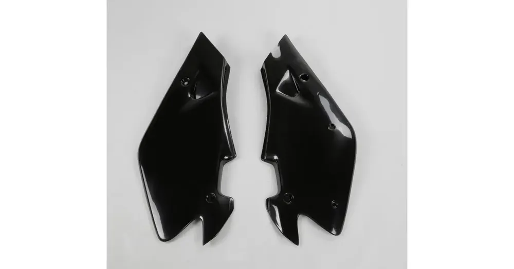 Pikatoimitus Ylä takakoteloiden sarja musta UFO Plast Husqvarna CR 125 / 250 / 360 00-03