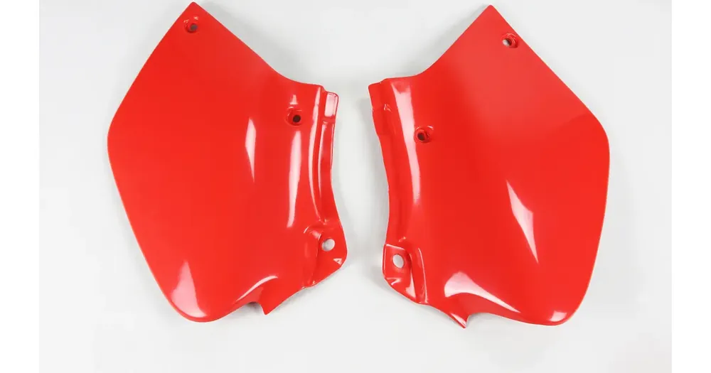 Uutuus UFO Plast Red Upper Rear Fairings Set for Honda CRF 250 / 450 R 96-