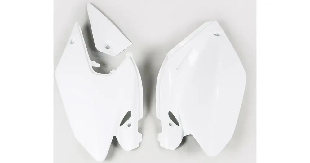 Suoraan Valmistajalta Ylä takakotelot sarja valkoinen UFO Plast Honda CRF 250 X 04-17