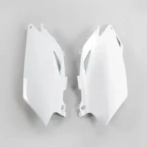 Viimeinen Mahdollisuus UFO Plast ylä takakansi setti valkoinen Honda CRF 250 / 450 R 09-10