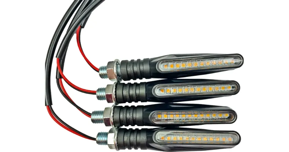 Uusi Kokoelma LED-vilkut, dynaamiset, 4 kpl, hyväksytty