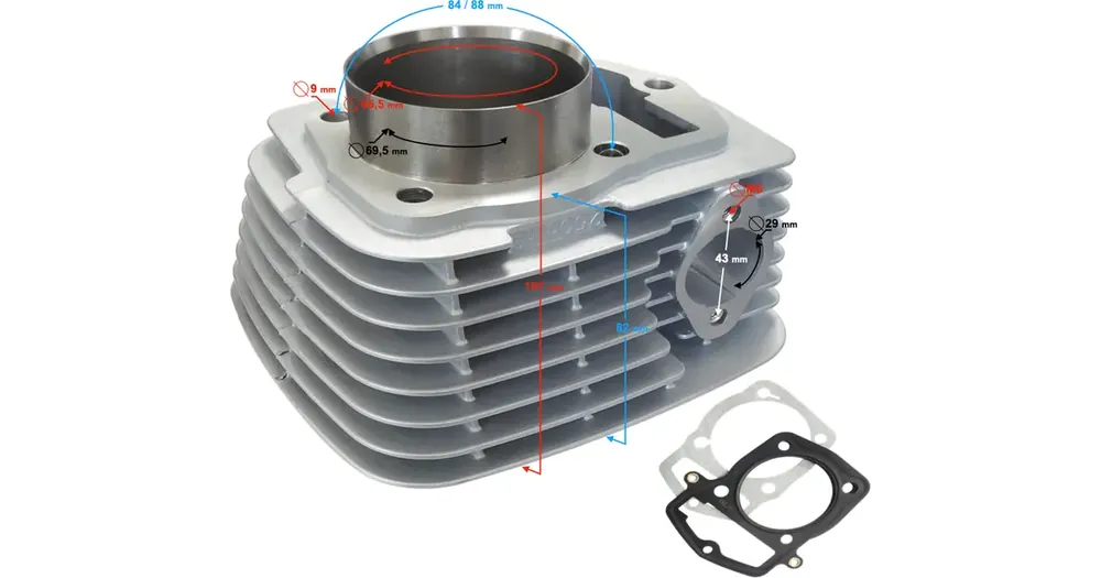 Sylinteri, pelkkä Barton NXT 250 2021 Superhinta
