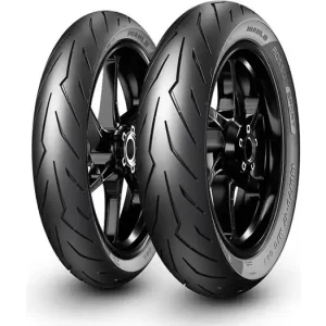 Aito Pirelli 90/80-17 DIABLO ROSSO SPORT 46S M/C TL moottoripyörän katurengas, eteen/taakse