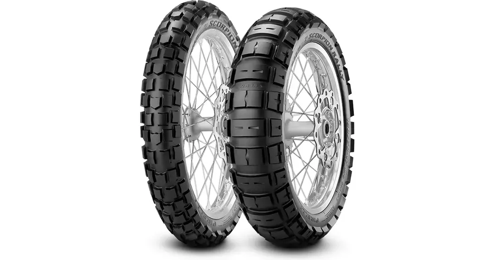 Pirelli 110/80-19 SCORPION RALLY 59R MST M/C TL eturenkaan dual-moottoripyörän rengas Löytö