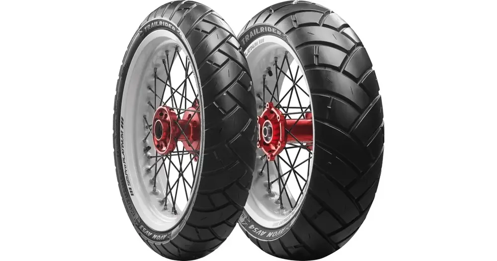 Avon 170/60ZR17 TRAILRIDER AV54 (72W) TL takamoottoripyörän dual-rengas Alkuperäinen