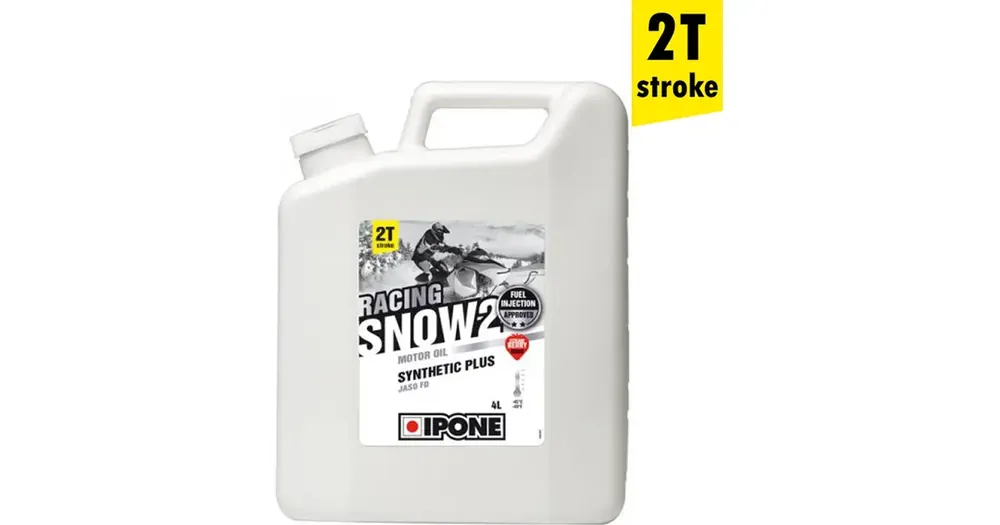 Ajankohtainen Moottorikelkan 2T-öljy, mansikka, Ipone Snow Racing 2T täyssynteettinen 5L