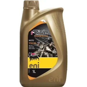 AGIP (ENI) I-Ride Moto 10W40 4T -moottoriöljy, puolisynteettinen, 1 litra Löytö