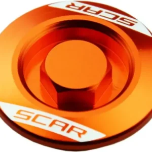 Halpa Hinta Moottorin tarkistusaukko, oranssi, Scar Racing EP500